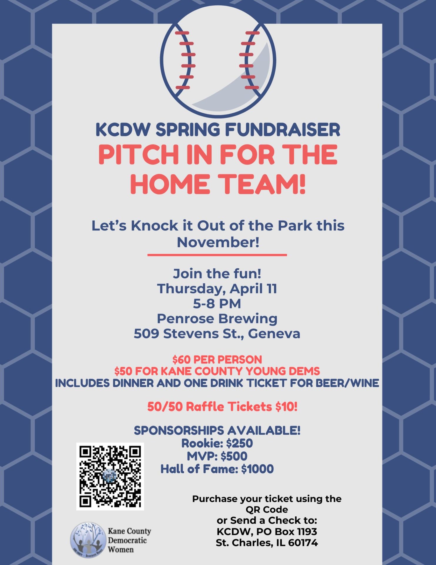 KCDW Pitch In for the Home Team Flyer